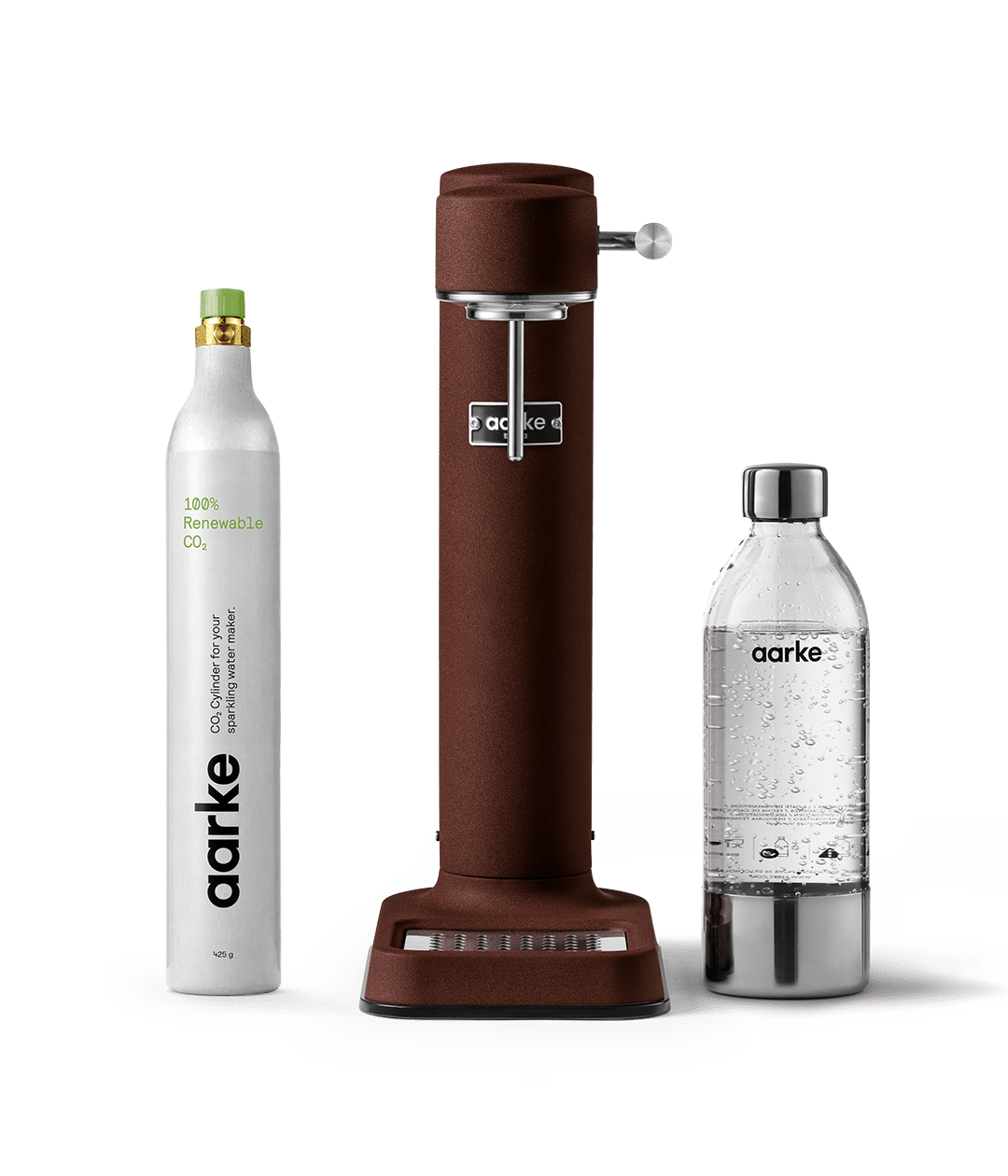 Carbonator 3 Burgundy Starter Kit - Sparkling Water Maker