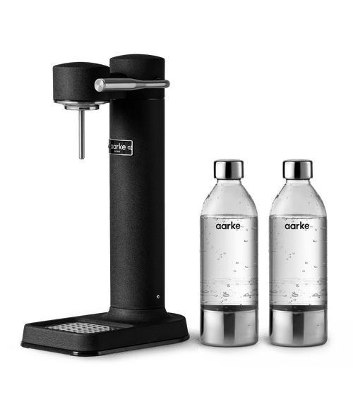 Carbonator 3 Matte Black + Extra PET 800ml - Aarke AB