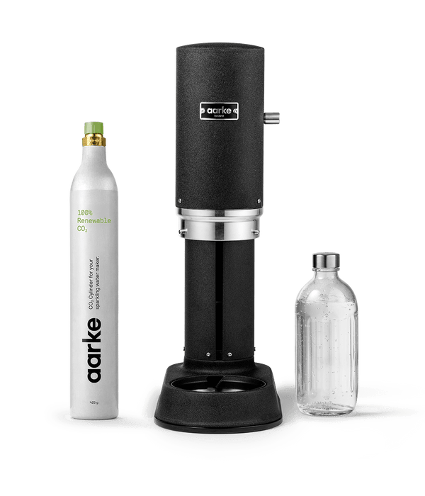Carbonator Pro Matte Black CO2- Sparkling Water Maker