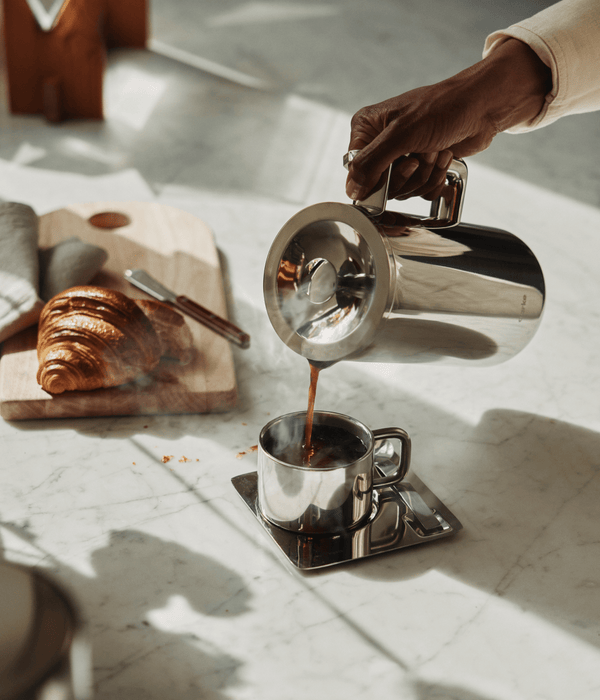 Aarke French Press - Stainless steel french press coffee maker