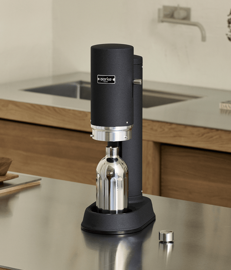Aarke Carbonator Pro Matte Black - Sparkling Water Maker Aarke Carbonator Pro Matte Black - Sparkling Water Maker