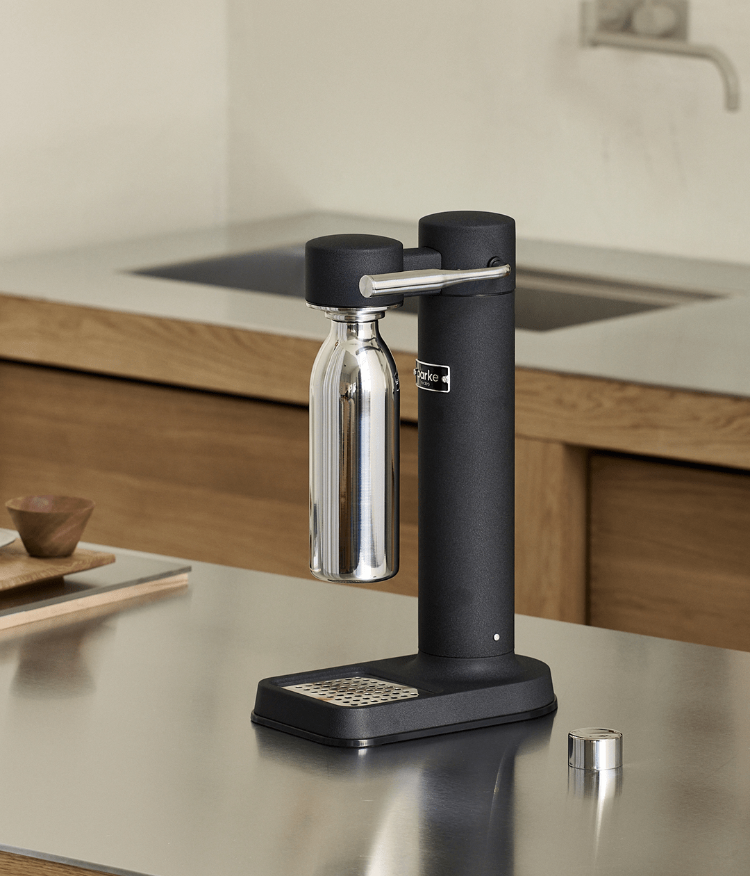 Aarke Carbonator 3 Gasatore d’acqua e Bottiglia, Finitura Rame