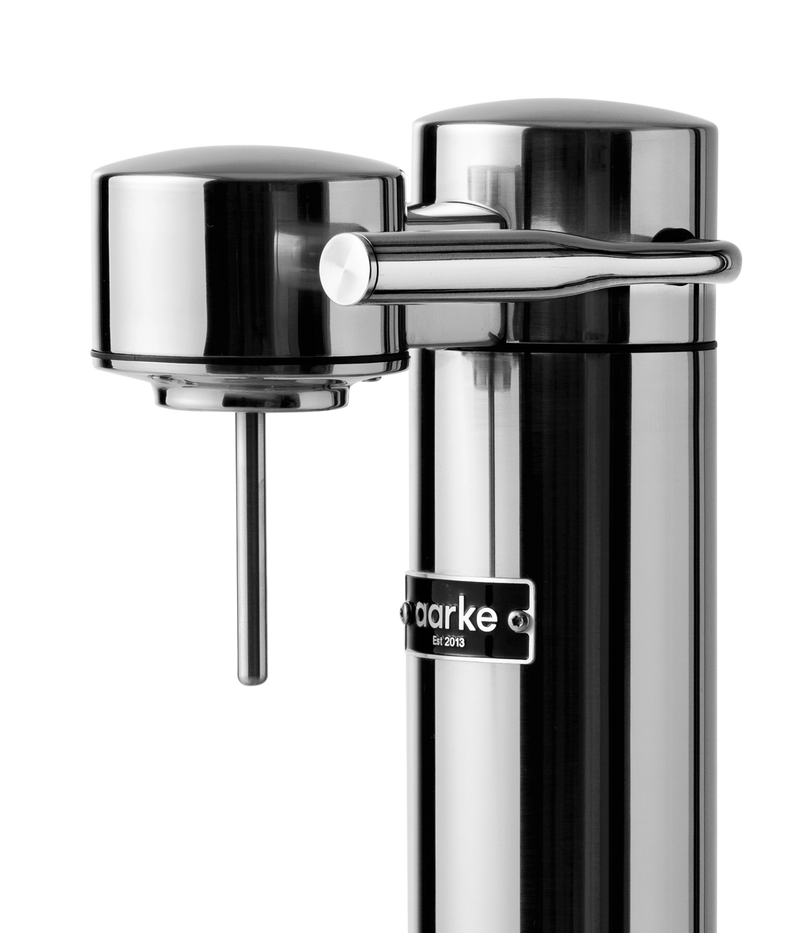 Aarke Carbonator 3 Máquina Gasificadora de Agua, Acero Pulido + 2 Botellas  de PET (800ml) : : Hogar y cocina