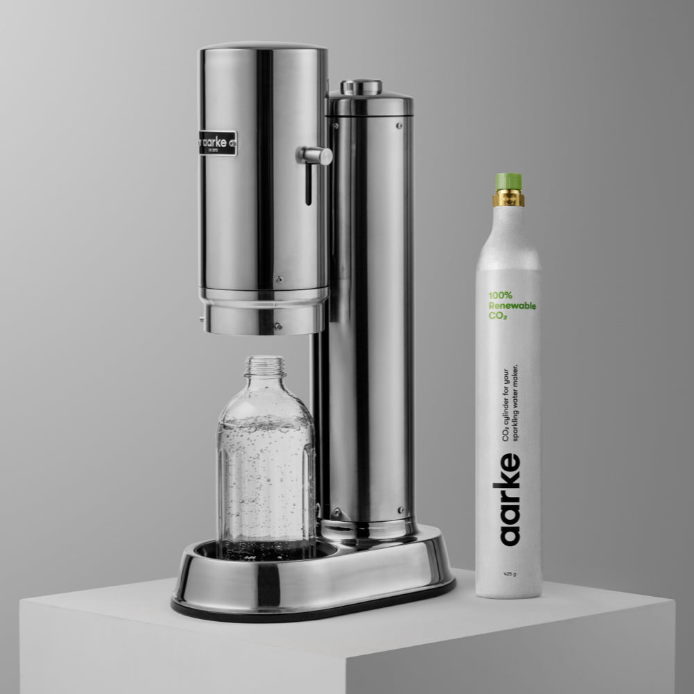 Aarke Carbonator Pro Stainless Steel - Sparkling Water Maker