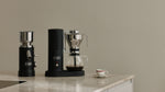 Aarke Coffee System in Matte Black with Coffee Maker and Coffee Grinder for freshly ground drip coffee