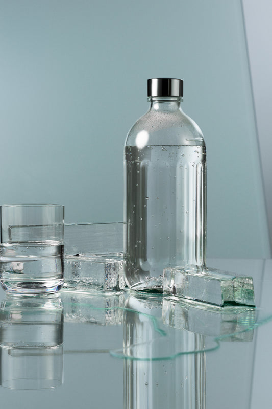Aarke Carbonator pro sparkling water maker glass bottle