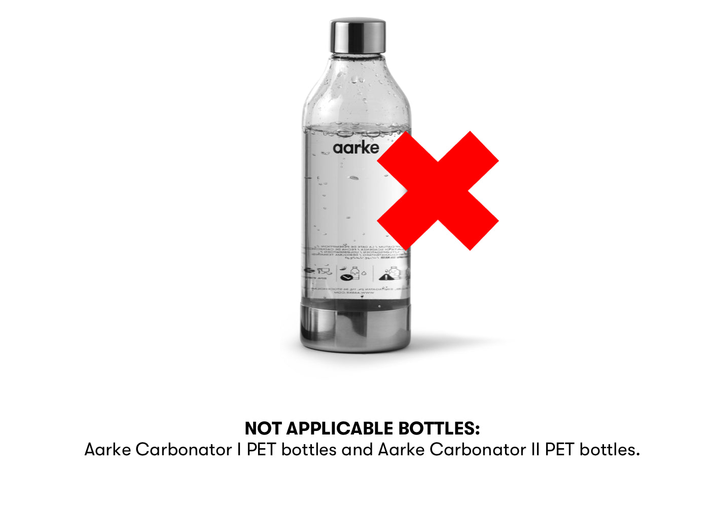 Declaration of PET Bottle extended expiry date