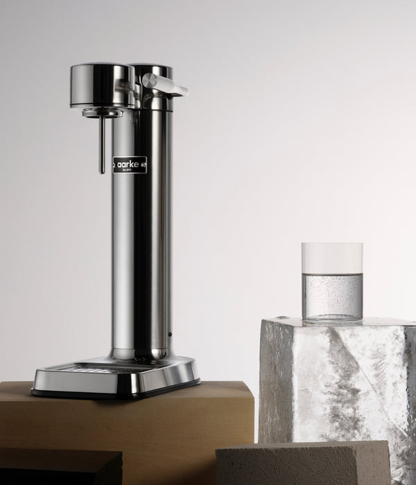 Aarke Carbonator 3 ステンレススチール The Carbonator 3 - Sparkling Water Maker, Stainless Steel