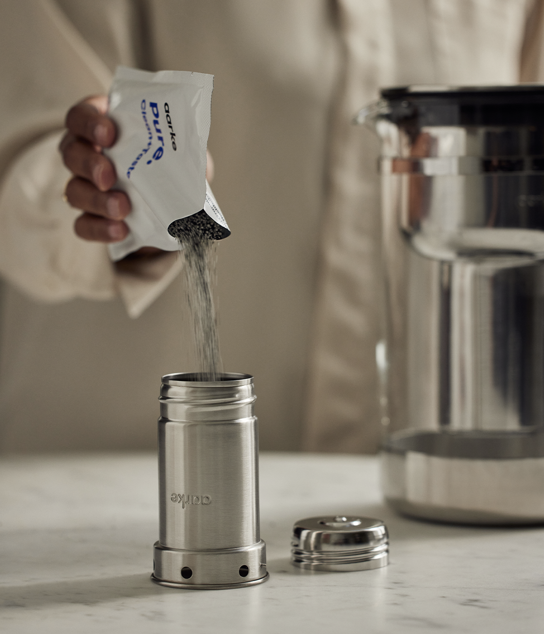 Aarke Carbonator 3 Stainless Steel - Sparkling Water Maker
