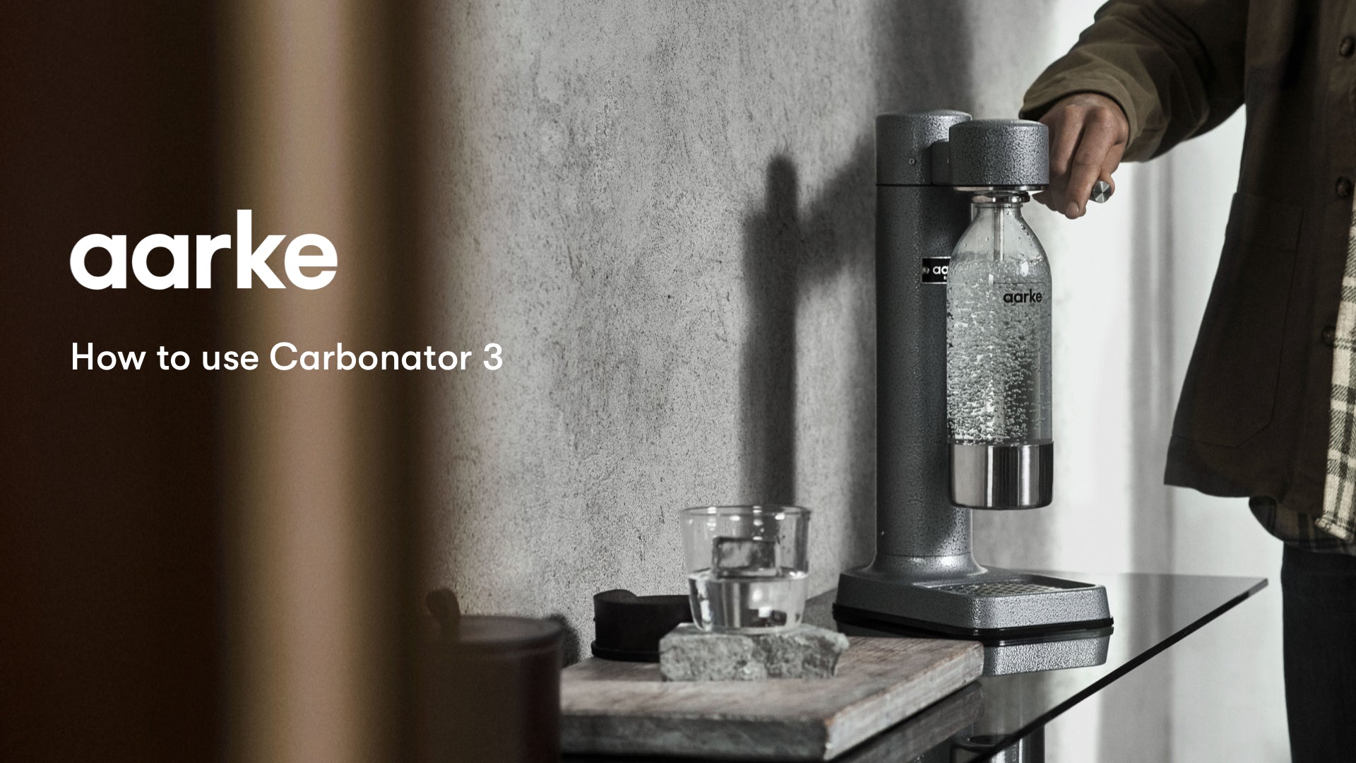  aarke - Carbonator III Premium Carbonator-Sparkling & Seltzer  Water Maker-Soda Maker with PET Bottle (Stainless Steel): Home & Kitchen