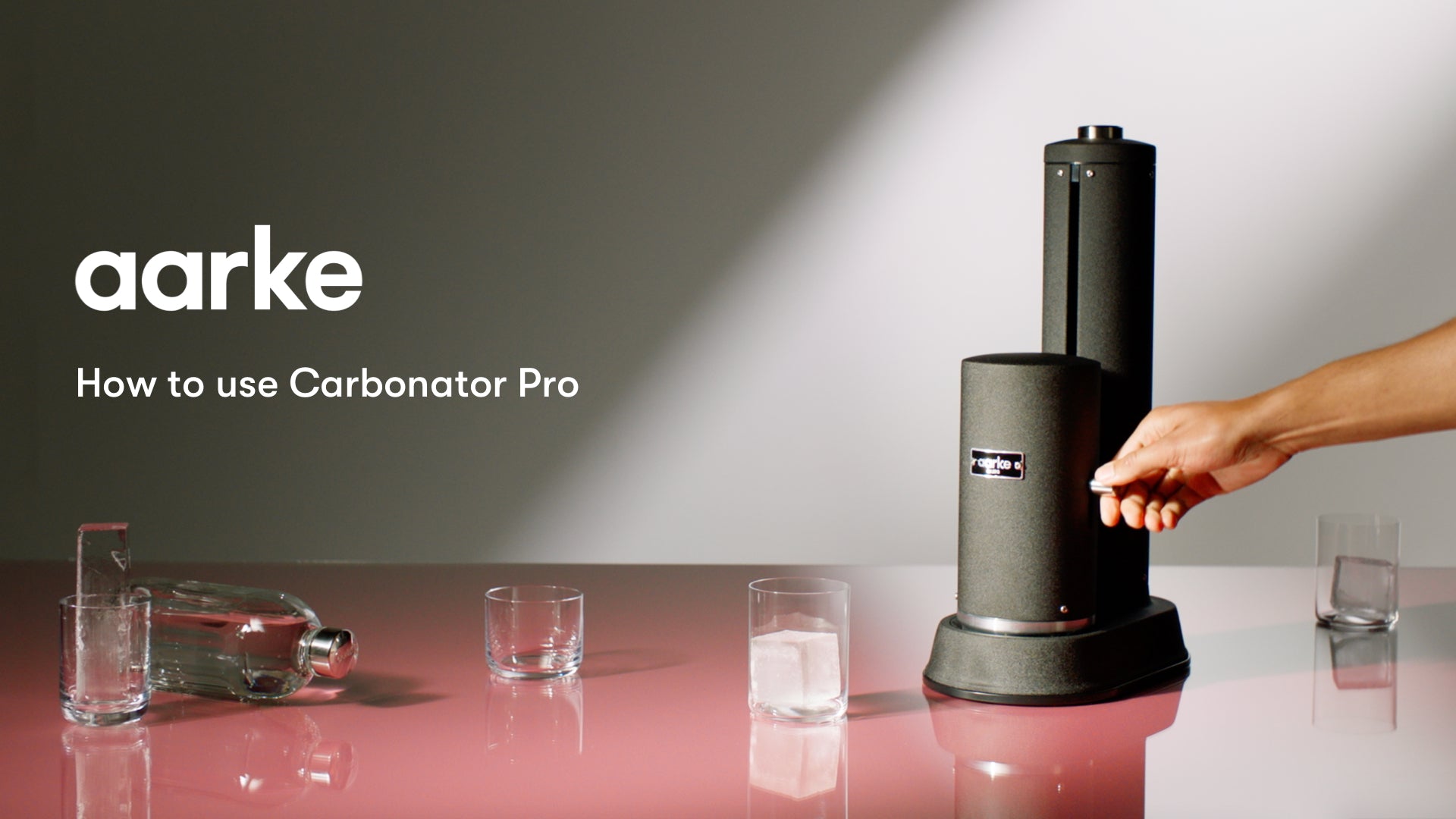 QoQa - Aarke Machine à eau gazeuse Carbonator 3 & Pro