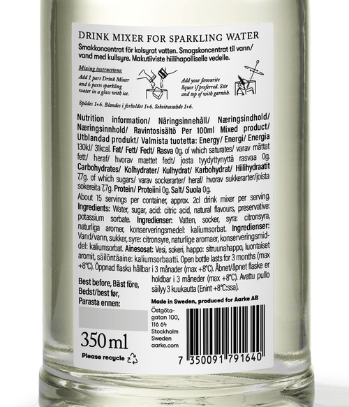 Drink Mixer Yuzu Basil - Aarke AB