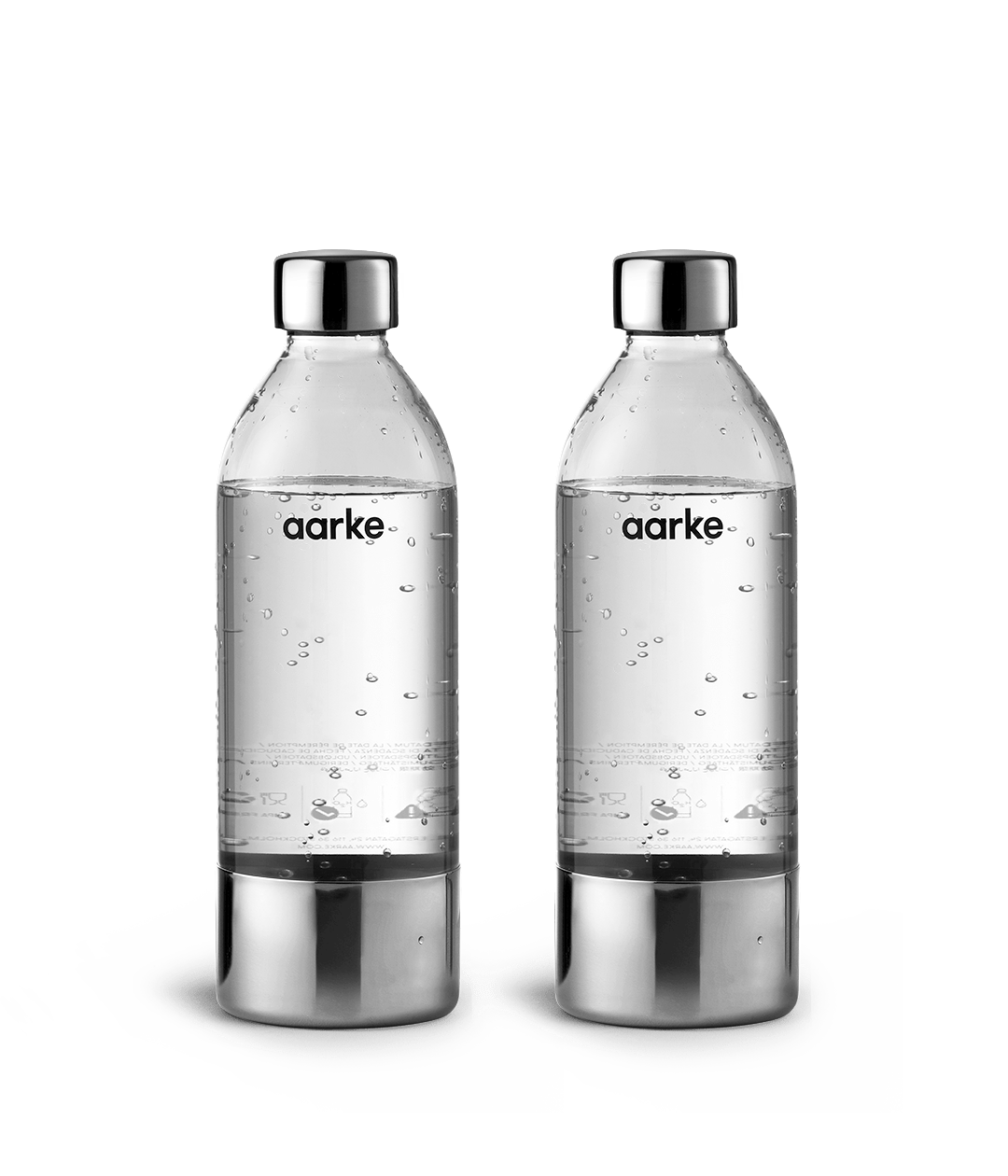 Machine à Eau Gazeuse Aarke Carbonator 3 - Acier Inoxydable, Design Minimaliste, Avec Cylindre CO2 60L Renouvelable
